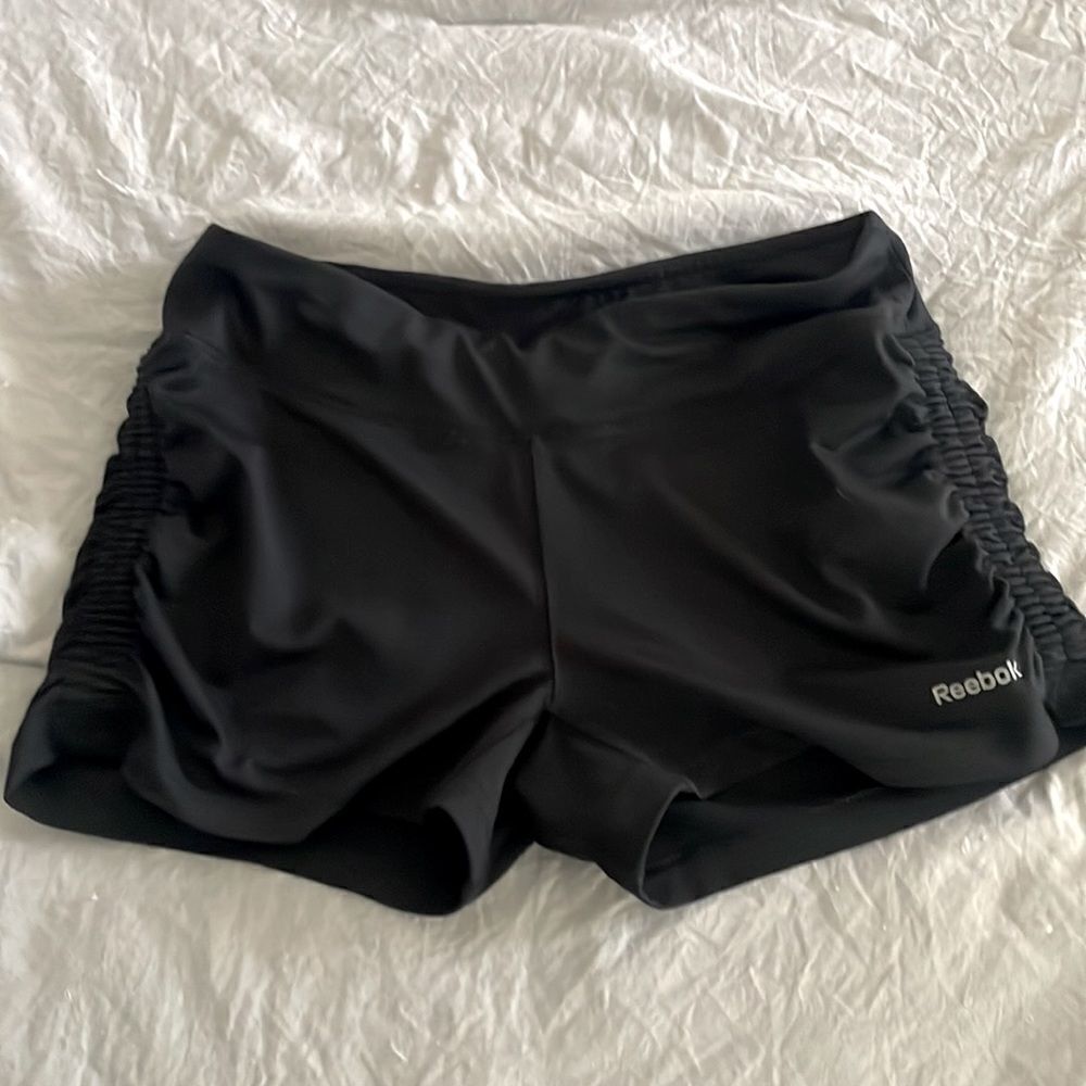Reebok Women's Athletic Shorts Black Performance Training Size S